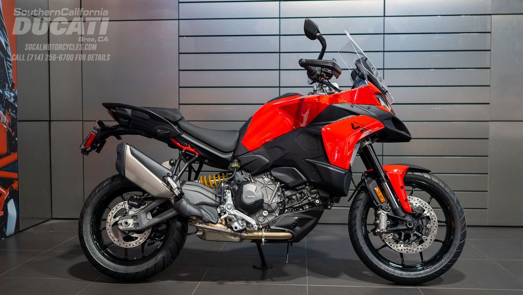 2026 Ducati Multistrada V2 in Ducati Red