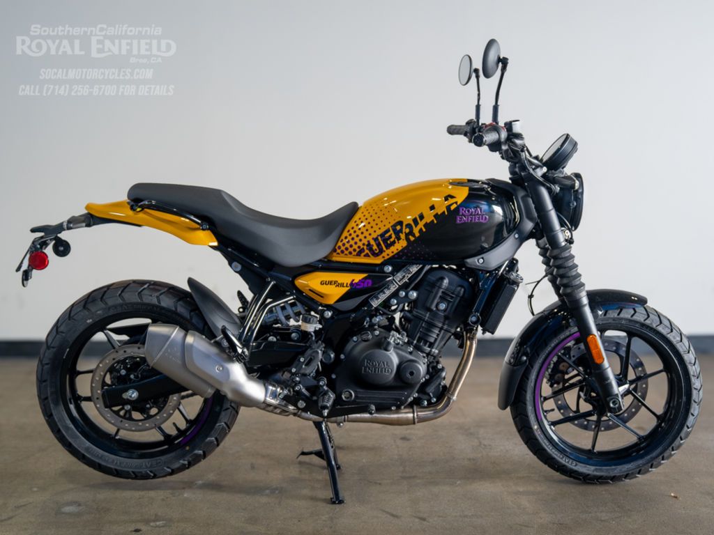 2026 Royal Enfield Guerrilla 450 in Yellow Ribbon