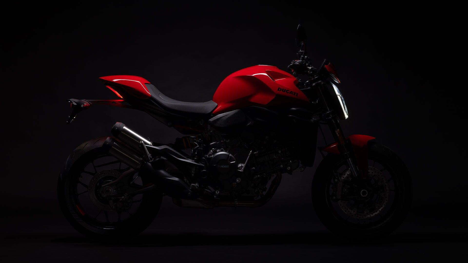 The Monster+, photographed by Ducati