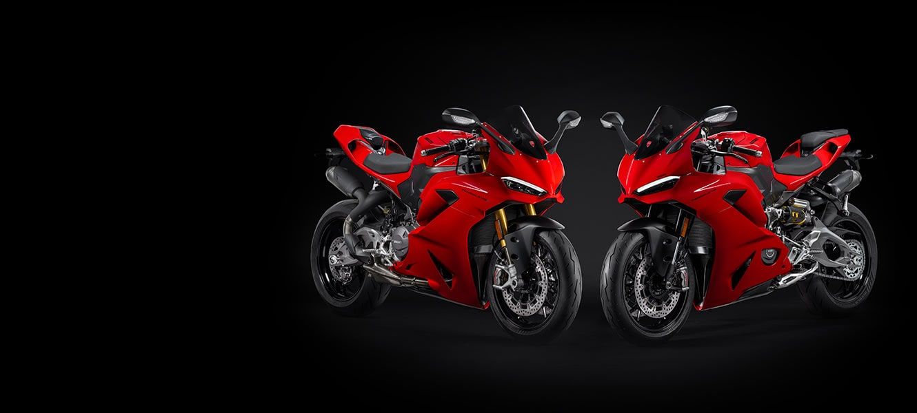 The Panigale V2, photographed by Ducati