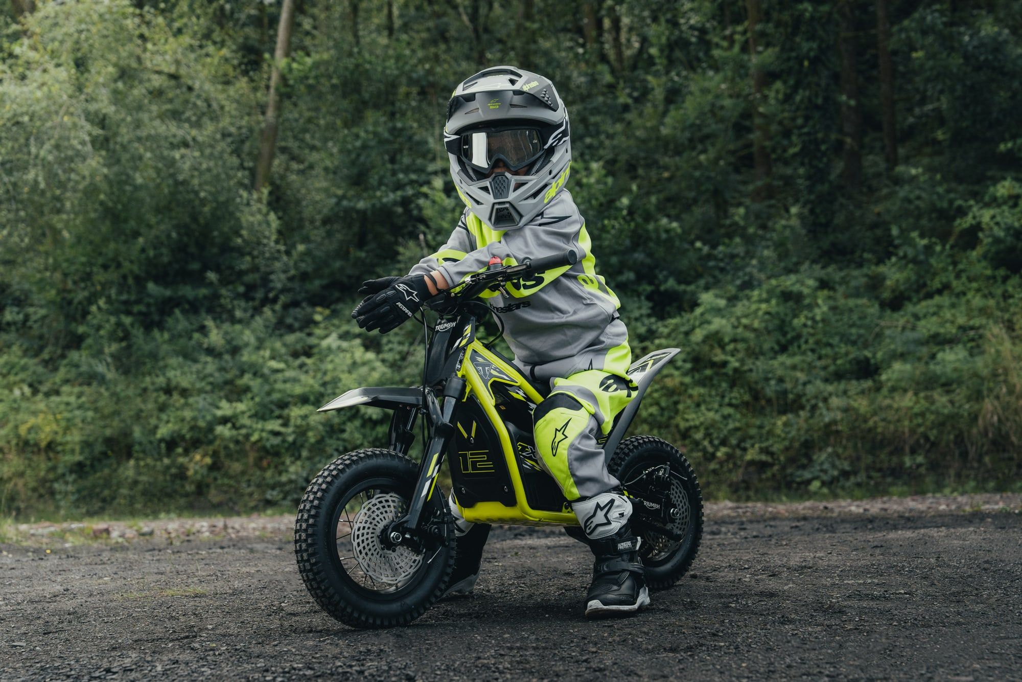 The TXP-12, photographed by Triumph