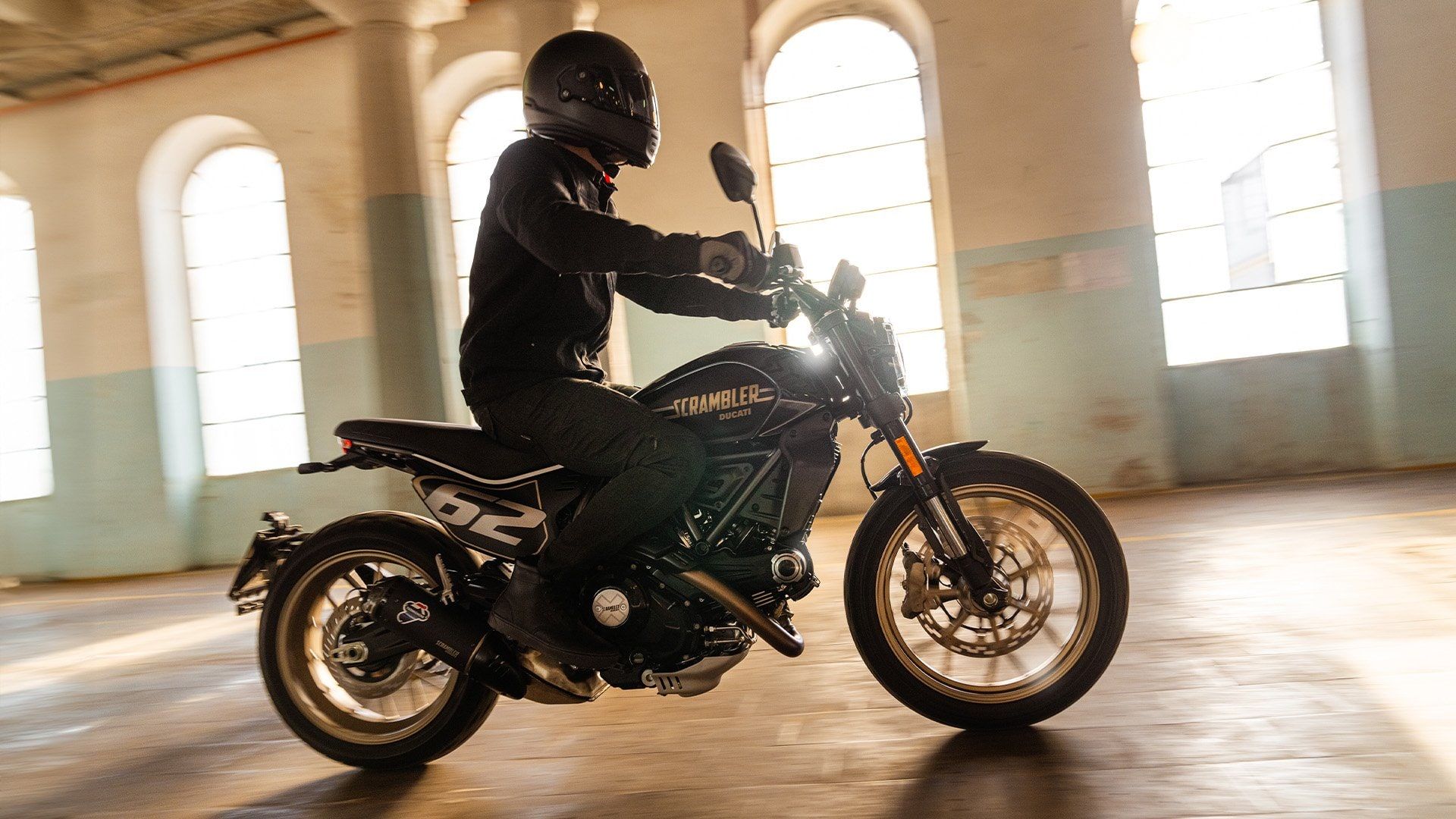 The Scrambler Full Throttle, photographed by Ducati