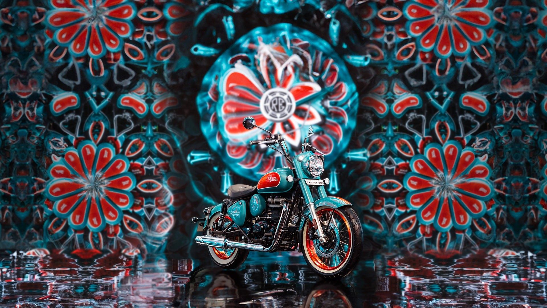 The Goan Classic 350, photographed by Royal Enfield
