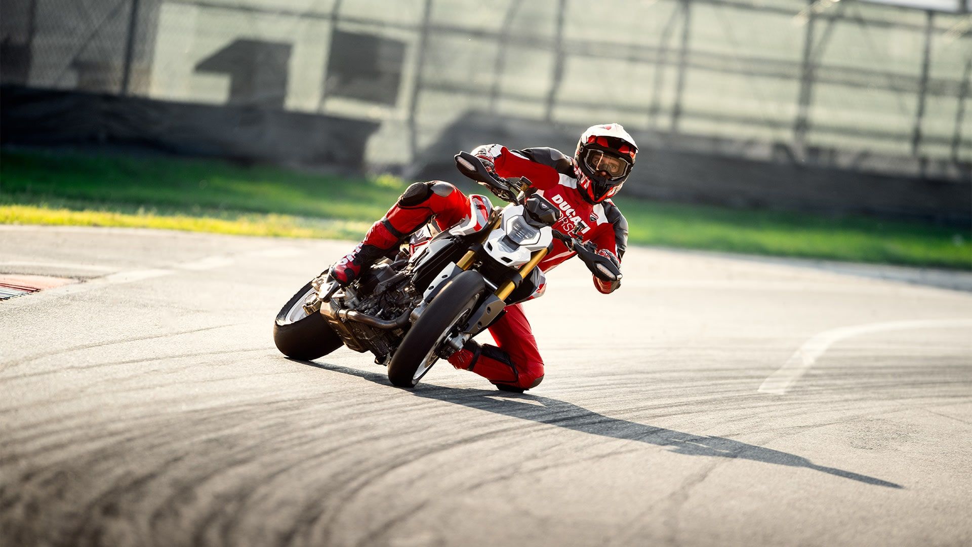 The Hypermotard V2, photographed by Ducati