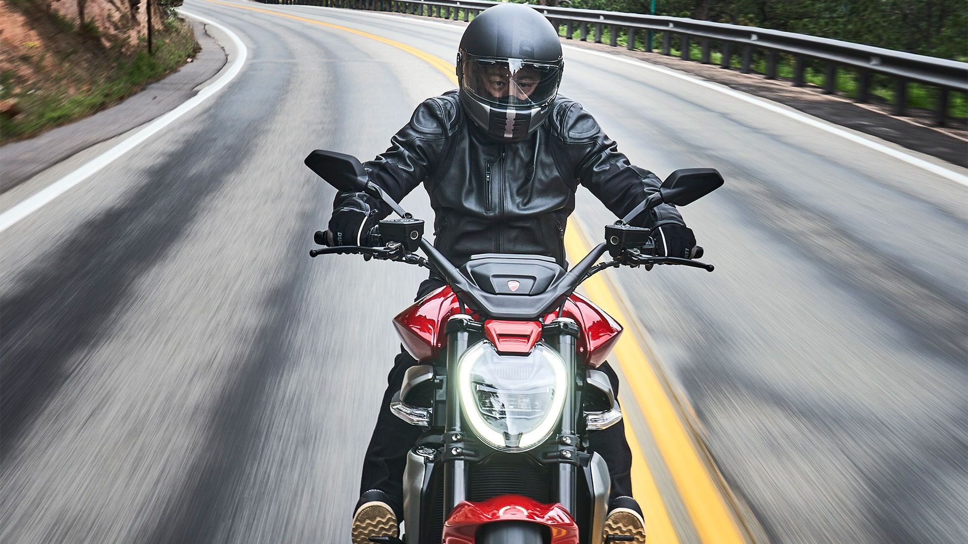 The XDiavel V4, photographed by Ducati