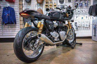 Thruxton 1200 café racer, detail 2