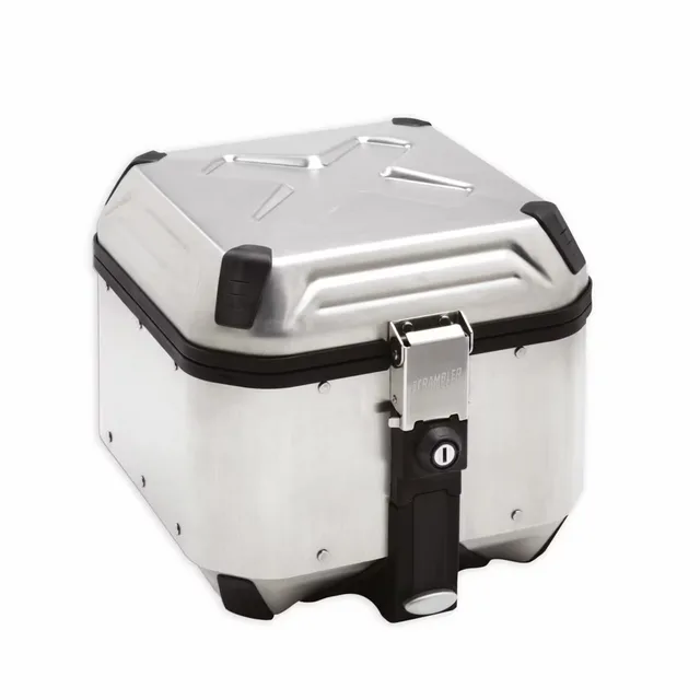 Aluminum top case, Ducati accessory