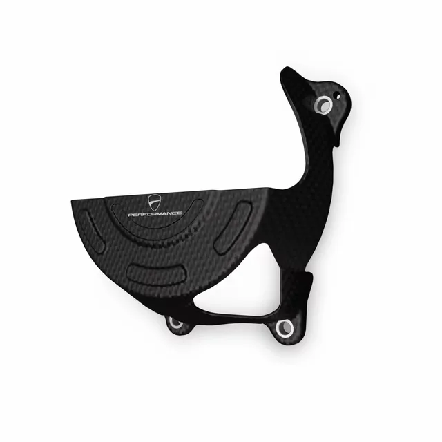 Carbon protection for generator cover, Ducati accessory