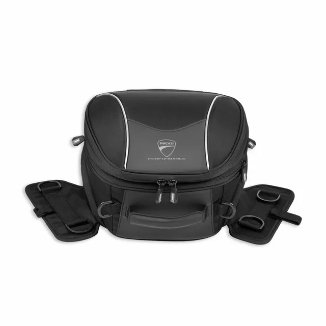 Passenger seat bag, Ducati accessory