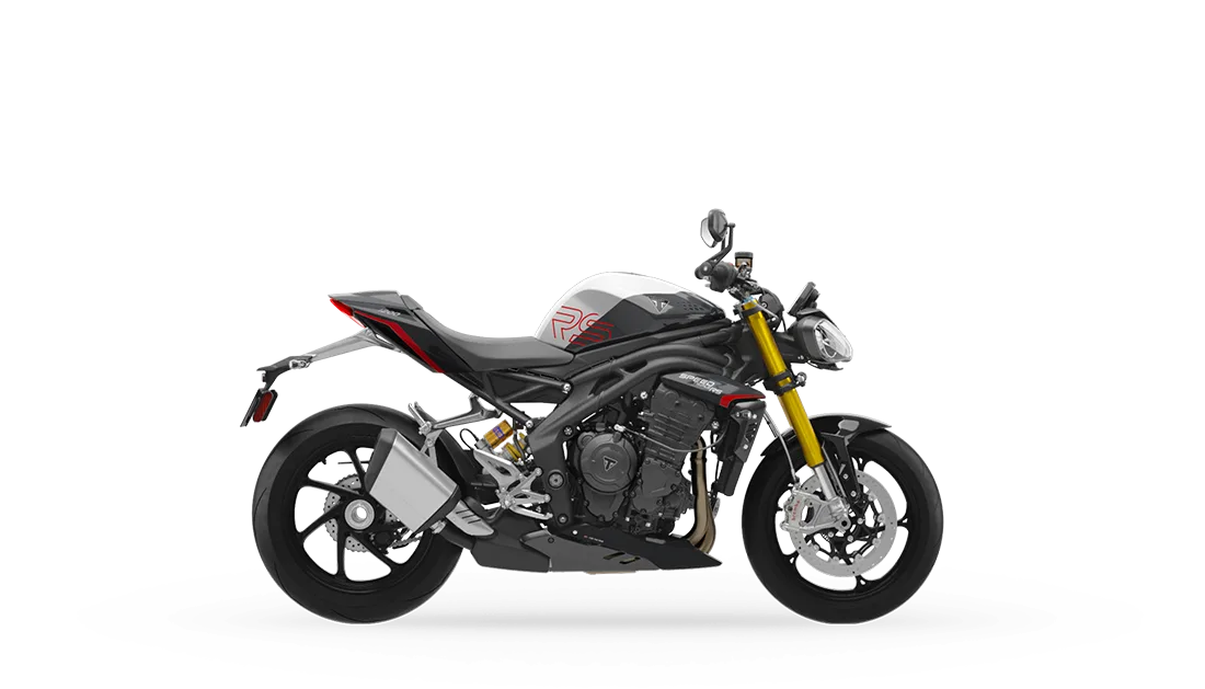 2026 Triumph Speed Triple 1200 in Diablo Red, studio rendering