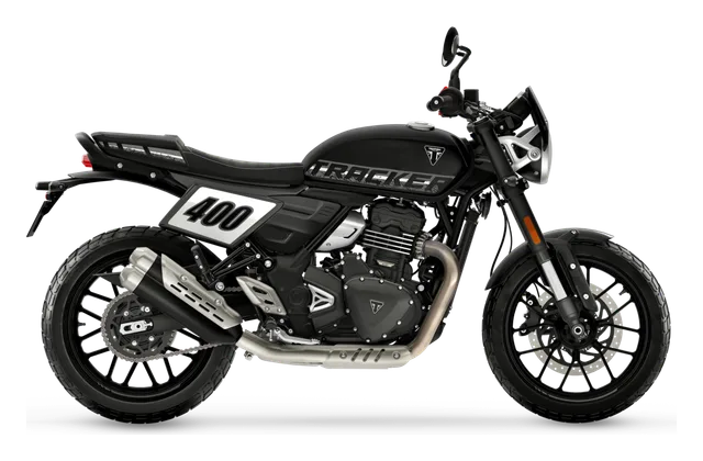 Tracker 400, Triumph studio image