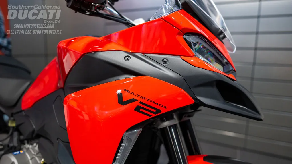 2026 Ducati Multistrada V2 in Ducati Red, photo 2 of 12