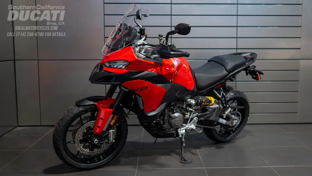 2026 Ducati Multistrada V2 in Ducati Red, photo 9 of 12