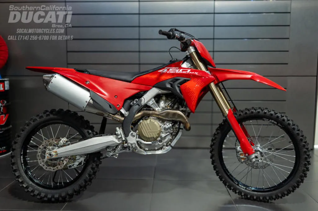 2026 Ducati Desmo450 MX in Ducati Red, photo 1 of 8