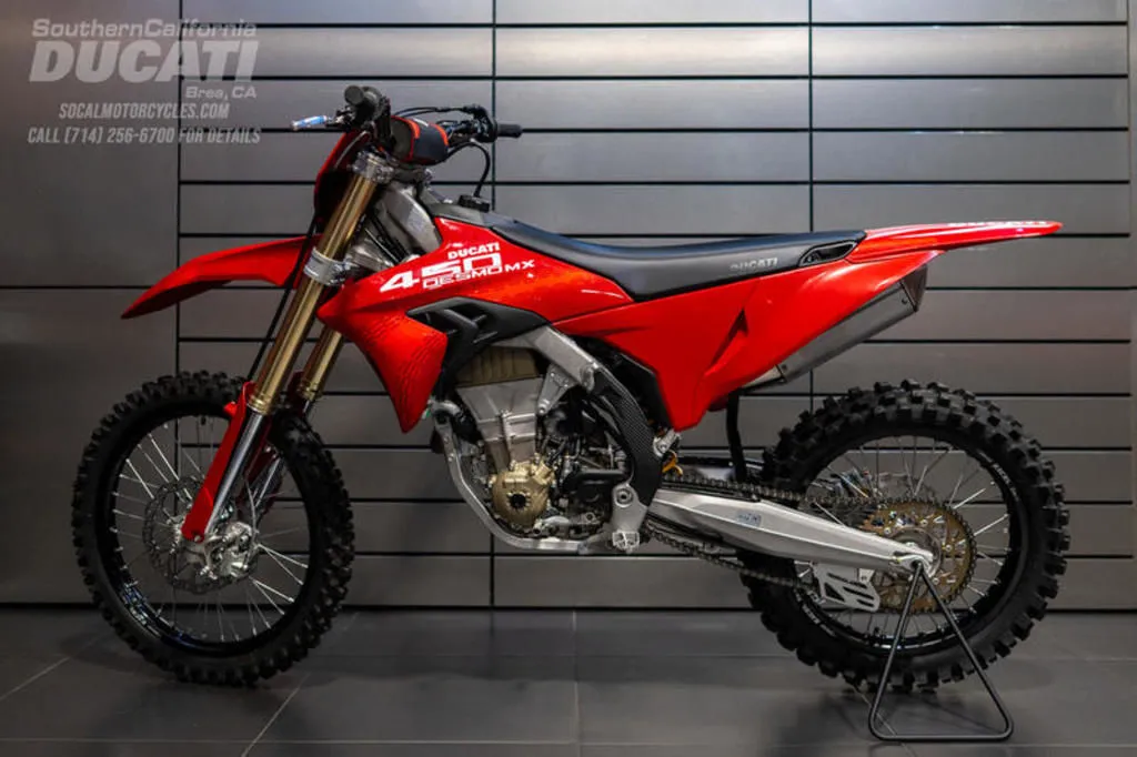 2026 Ducati Desmo450 MX in Ducati Red, photo 6 of 8