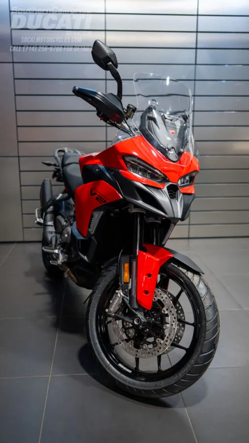 2026 Ducati Multistrada V2 in Ducati Red, photo 8 of 12