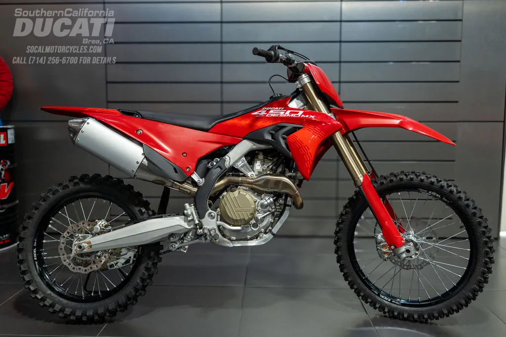 2026 Ducati Desmo450 MX in Ducati Red, photo 1 of 8