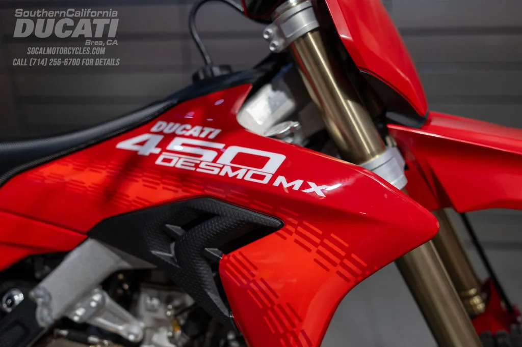 2026 Ducati Desmo450 MX in Ducati Red, photo 2 of 8