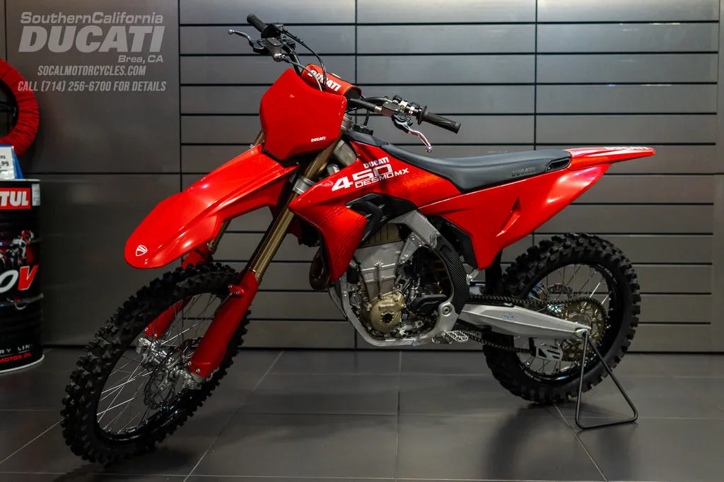 2026 Ducati Desmo450 MX in Ducati Red, photo 5 of 8