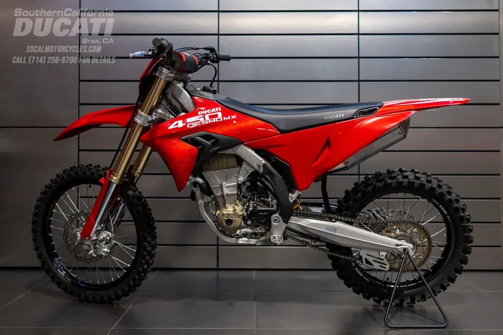 2026 Ducati Desmo450 MX in Ducati Red, photo 6 of 8