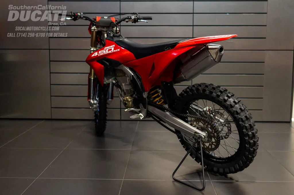 2026 Ducati Desmo450 MX in Ducati Red, photo 7 of 8
