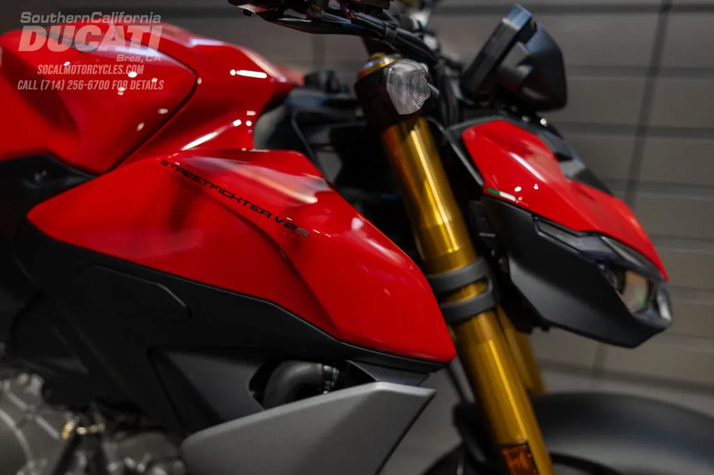 2027 Ducati Streetfighter V2 S in Ducati Red, photo 2 of 11
