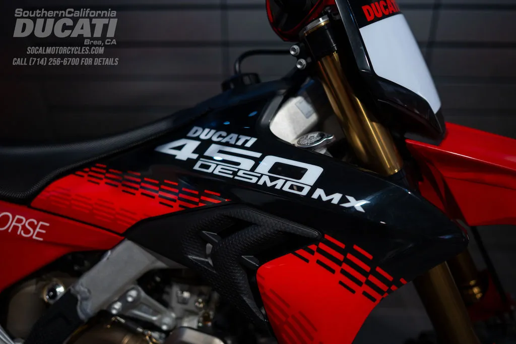 2026 Ducati Desmo450 MX Factory in Factory Livery, photo 2 of 8