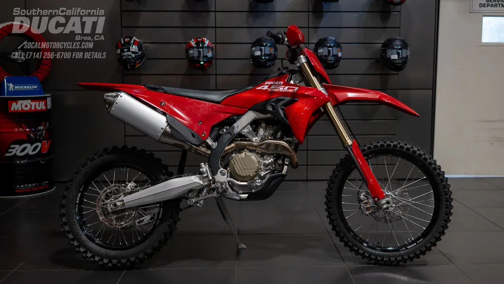 2026 Ducati Desmo450 EDX in Ducati Red, photo 1 of 9