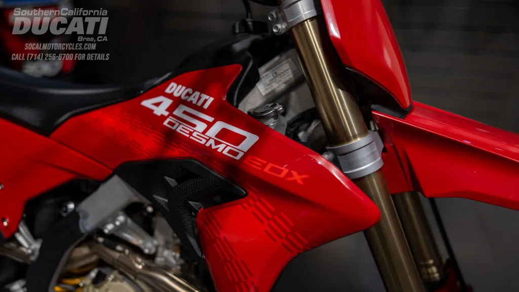2026 Ducati Desmo450 EDX in Ducati Red, photo 2 of 9