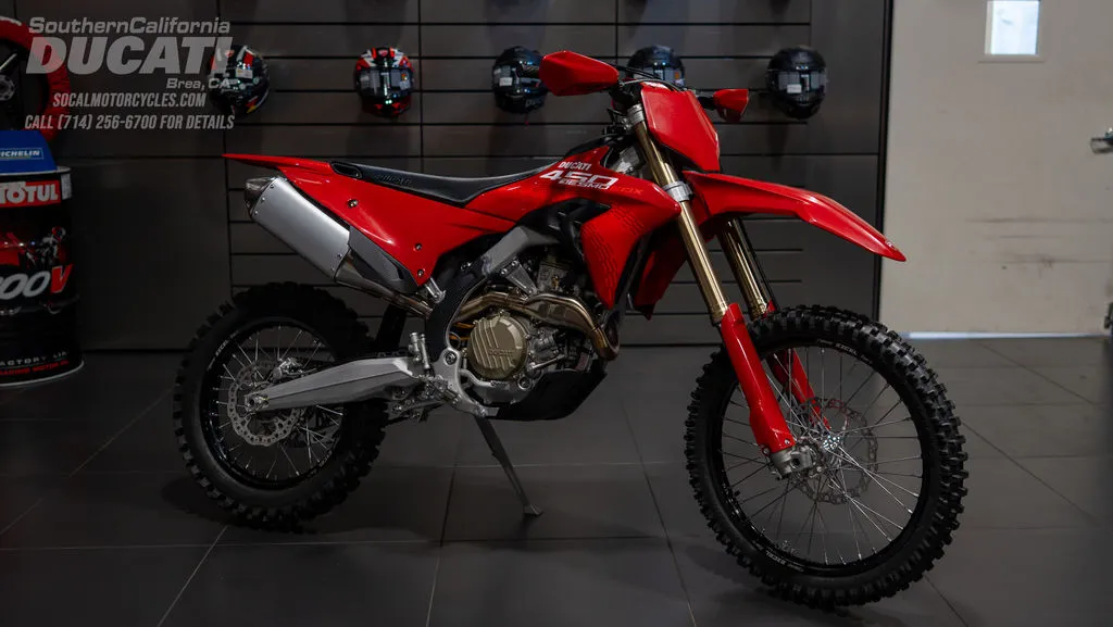 2026 Ducati Desmo450 EDX in Ducati Red, photo 4 of 9