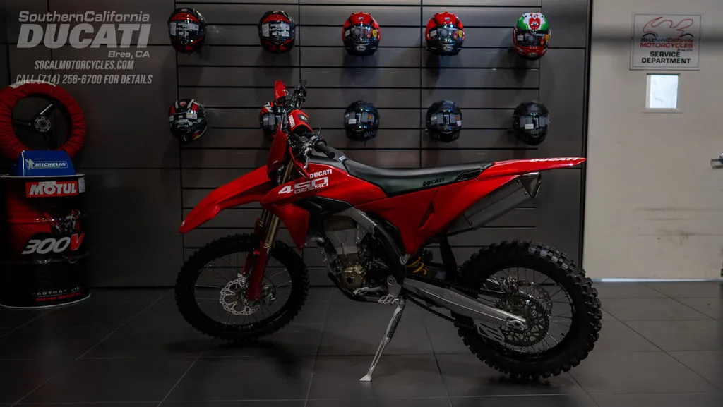 2026 Ducati Desmo450 EDX in Ducati Red, photo 8 of 9