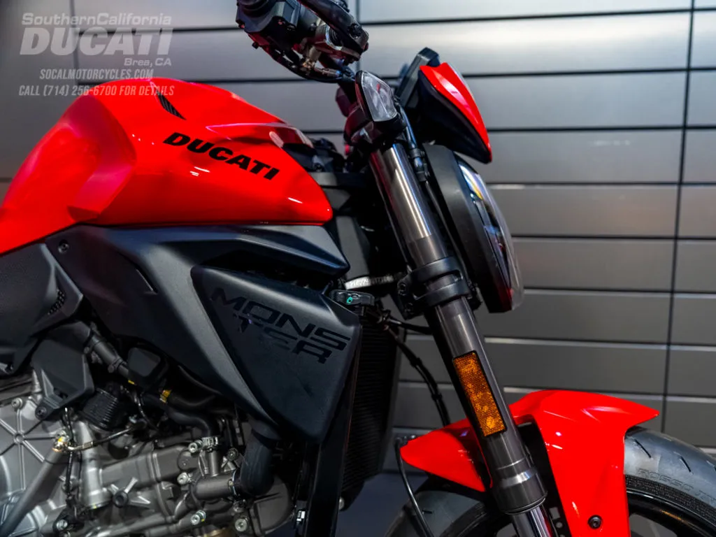 2027 Ducati Monster+ in Ducati Red, photo 2 of 15