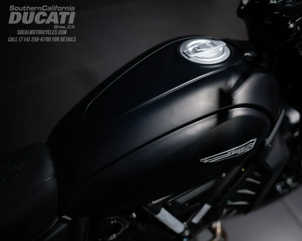 2027 Ducati Scrambler Icon Dark in Dark Stealth, photo 3 of 11