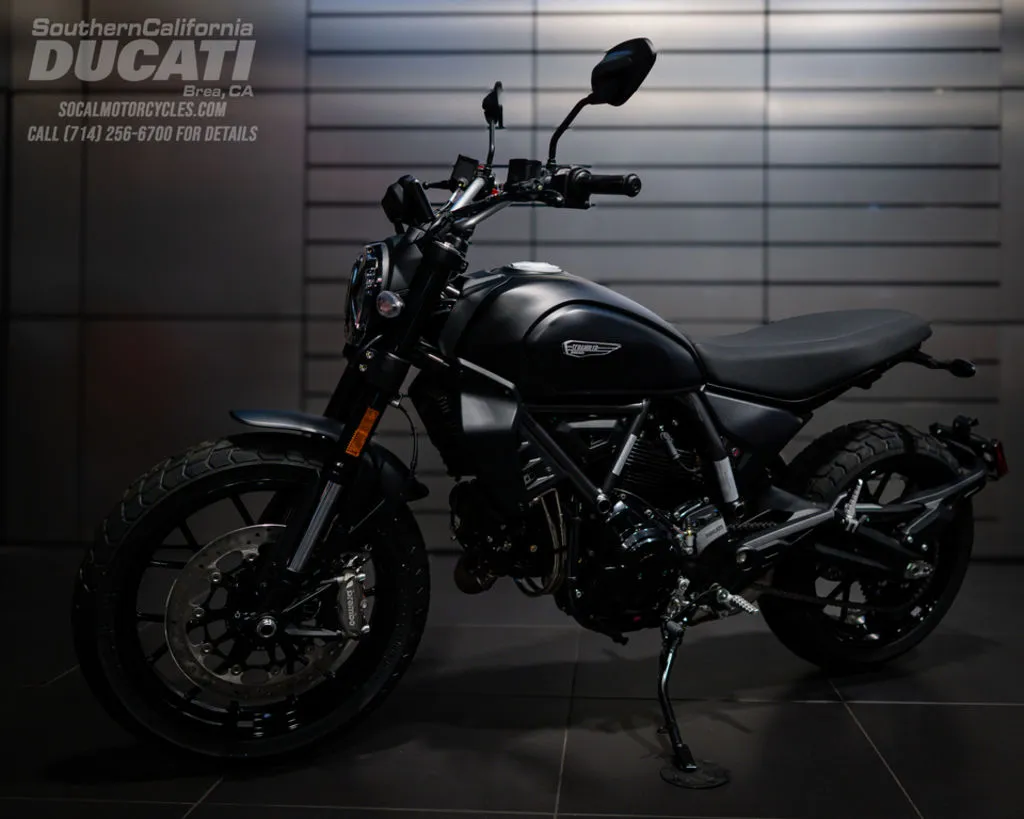 2027 Ducati Scrambler Icon Dark in Dark Stealth, photo 8 of 11