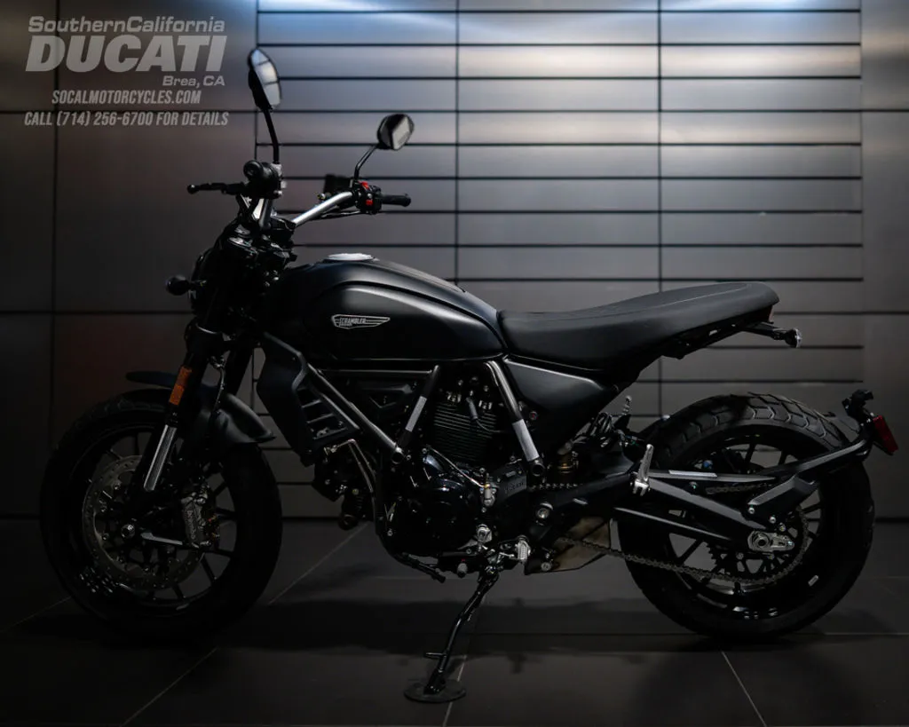 2027 Ducati Scrambler Icon Dark in Dark Stealth, photo 9 of 11