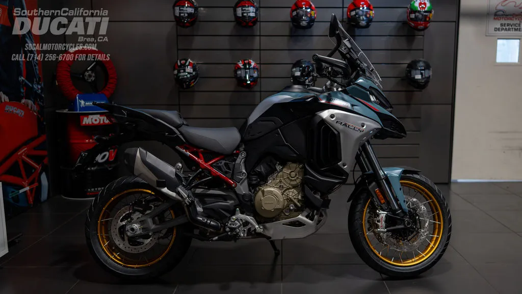 2026 Ducati Multistrada V4 Rally in Jade Green, photo 1 of 9