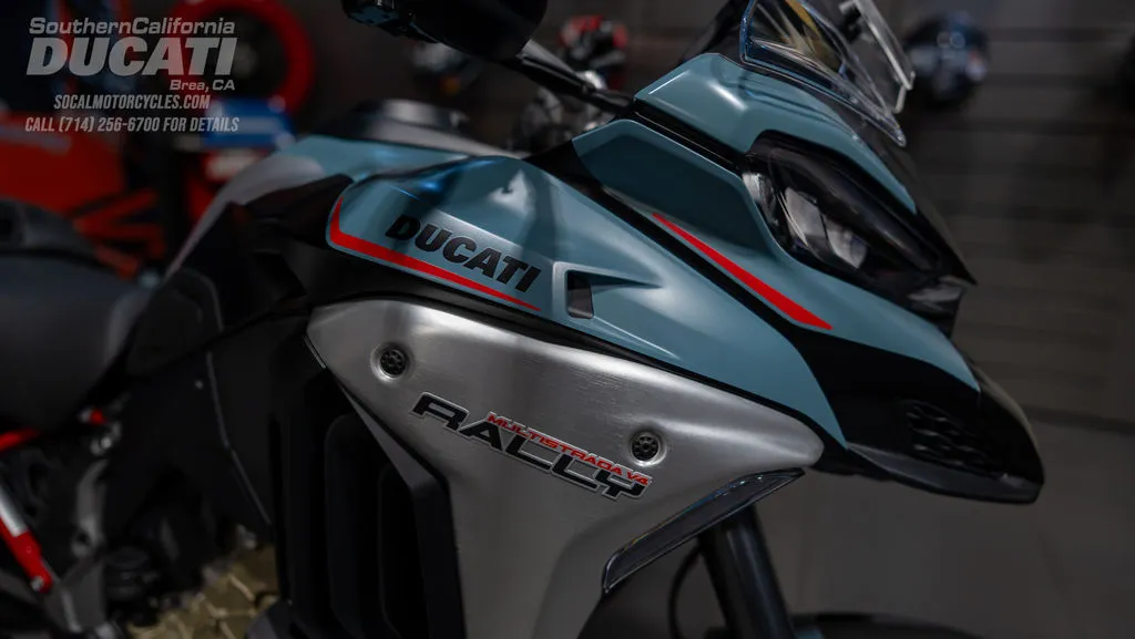 2026 Ducati Multistrada V4 Rally in Jade Green, photo 2 of 9
