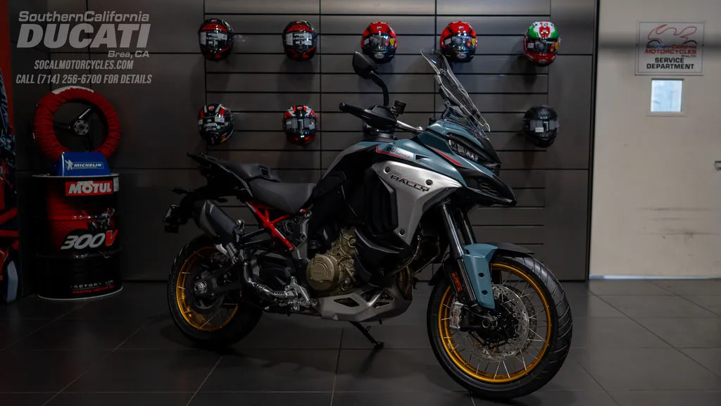 2026 Ducati Multistrada V4 Rally in Jade Green, photo 4 of 9
