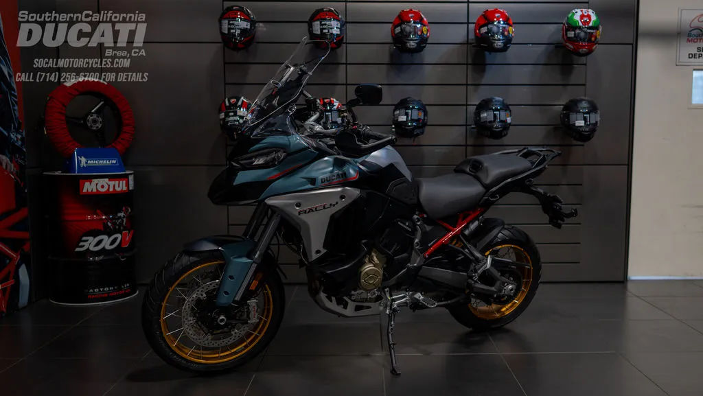 2026 Ducati Multistrada V4 Rally in Jade Green, photo 6 of 9