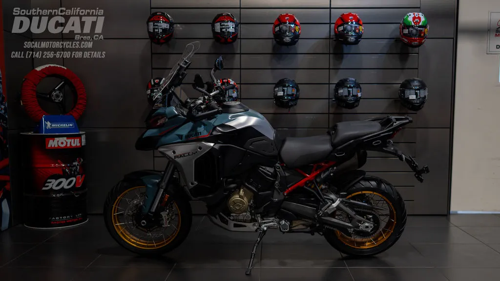 2026 Ducati Multistrada V4 Rally in Jade Green, photo 7 of 9