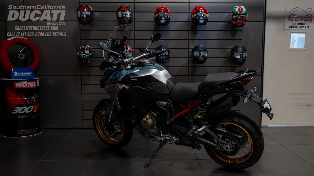 2026 Ducati Multistrada V4 Rally in Jade Green, photo 8 of 9