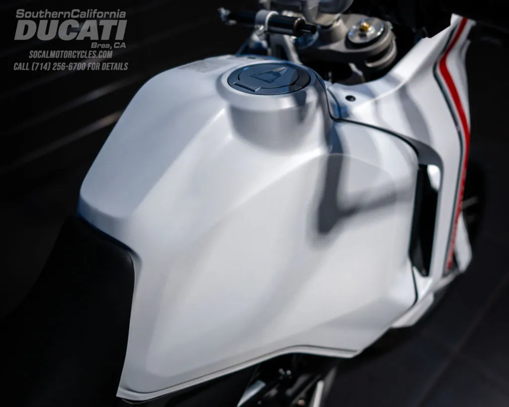 2026 Ducati DesertX in Matte Star White Silk, photo 3 of 11