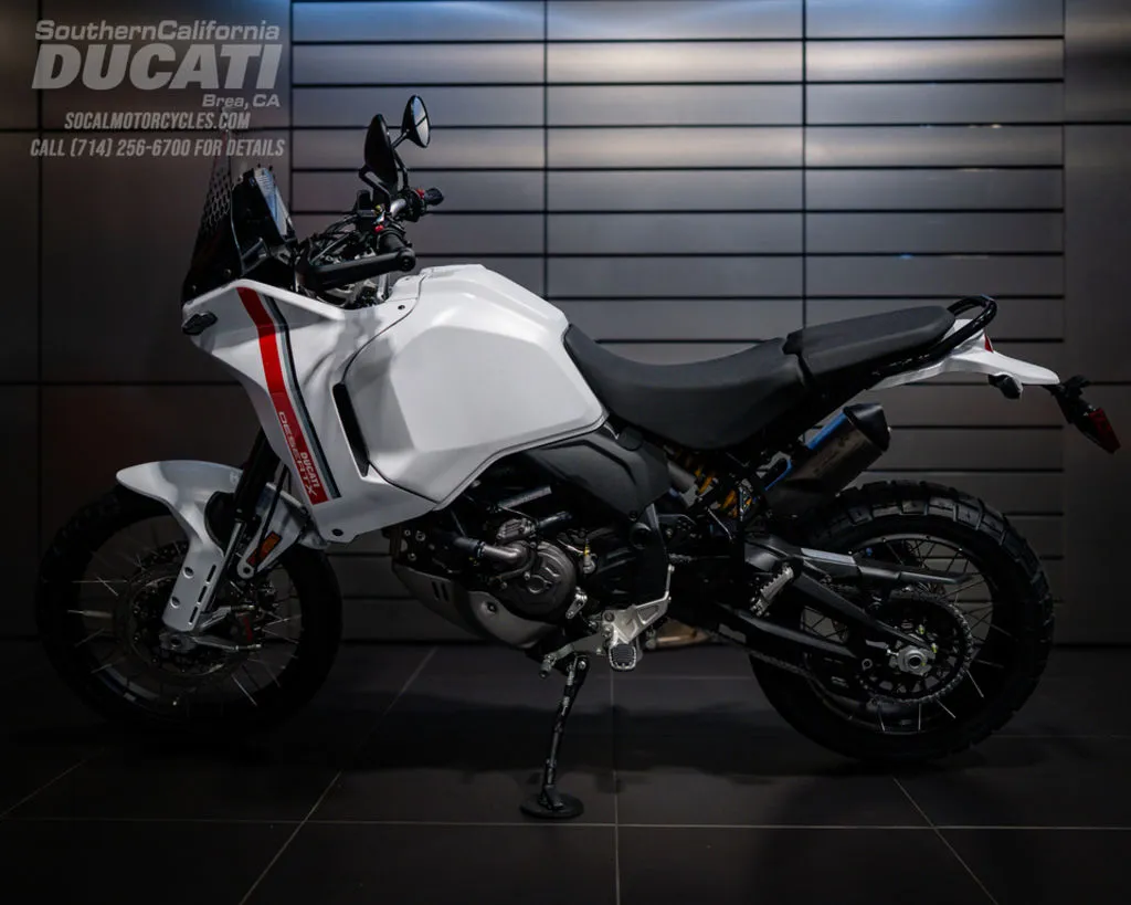 2026 Ducati DesertX in Matte Star White Silk, photo 9 of 11