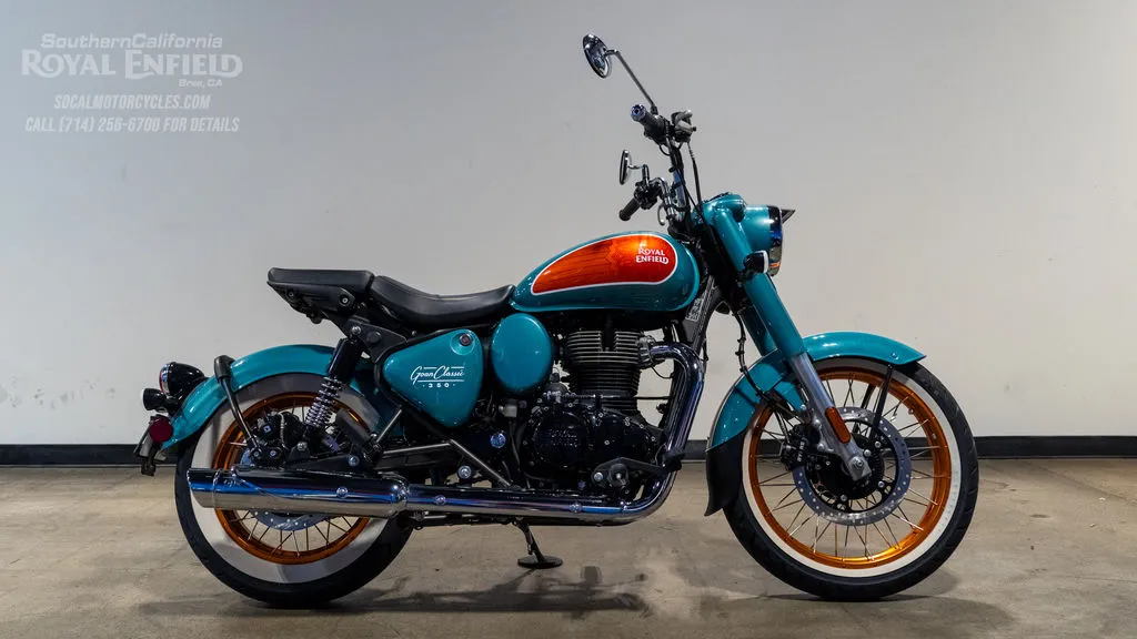 2026 Royal Enfield Goan Classic 350 in Trip Teal, photo 1 of 8