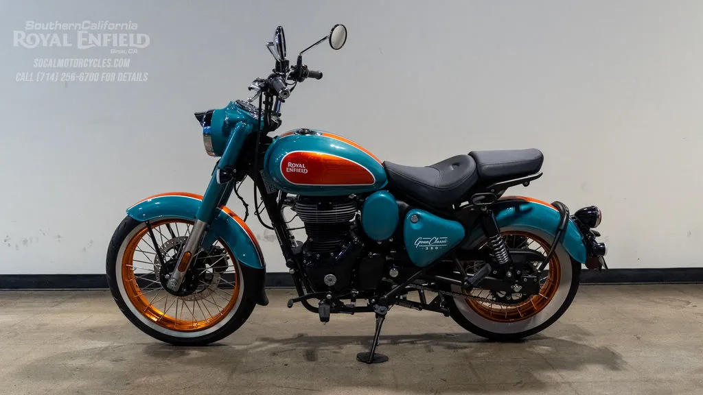 2026 Royal Enfield Goan Classic 350 in Trip Teal, photo 6 of 8