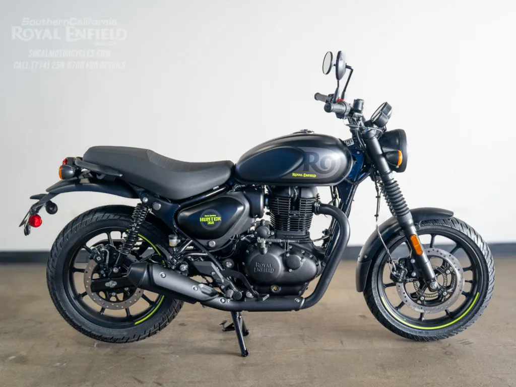 2026 Royal Enfield Hunter 350 in Graphite Grey, photo 1 of 12
