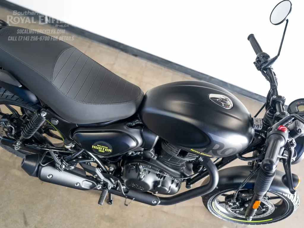 2026 Royal Enfield Hunter 350 in Graphite Grey, photo 3 of 12