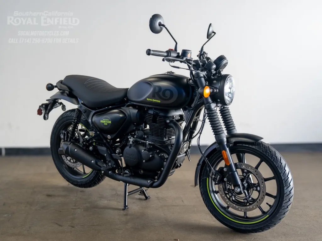 2026 Royal Enfield Hunter 350 in Graphite Grey, photo 5 of 12