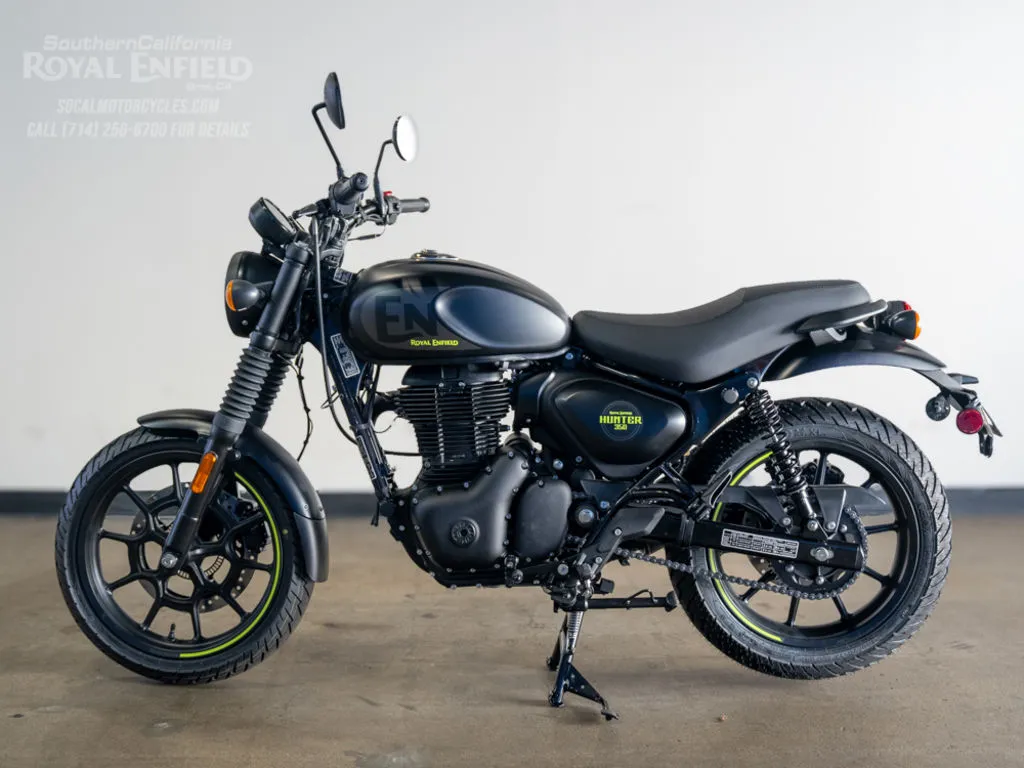 2026 Royal Enfield Hunter 350 in Graphite Grey, photo 8 of 12