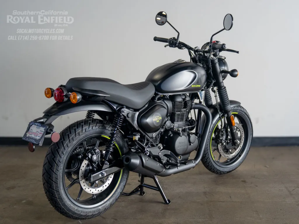 2026 Royal Enfield Hunter 350 in Graphite Grey, photo 12 of 12